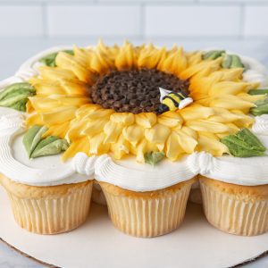 Floral Cupcake Pull Apart