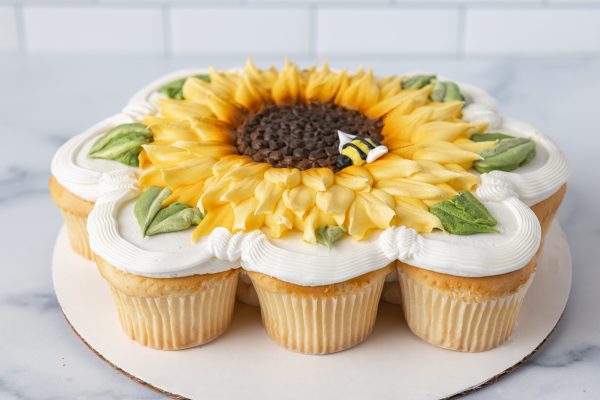 Floral Cupcake Pull Apart